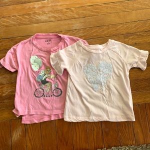 Bundle of TWO DKNY tees